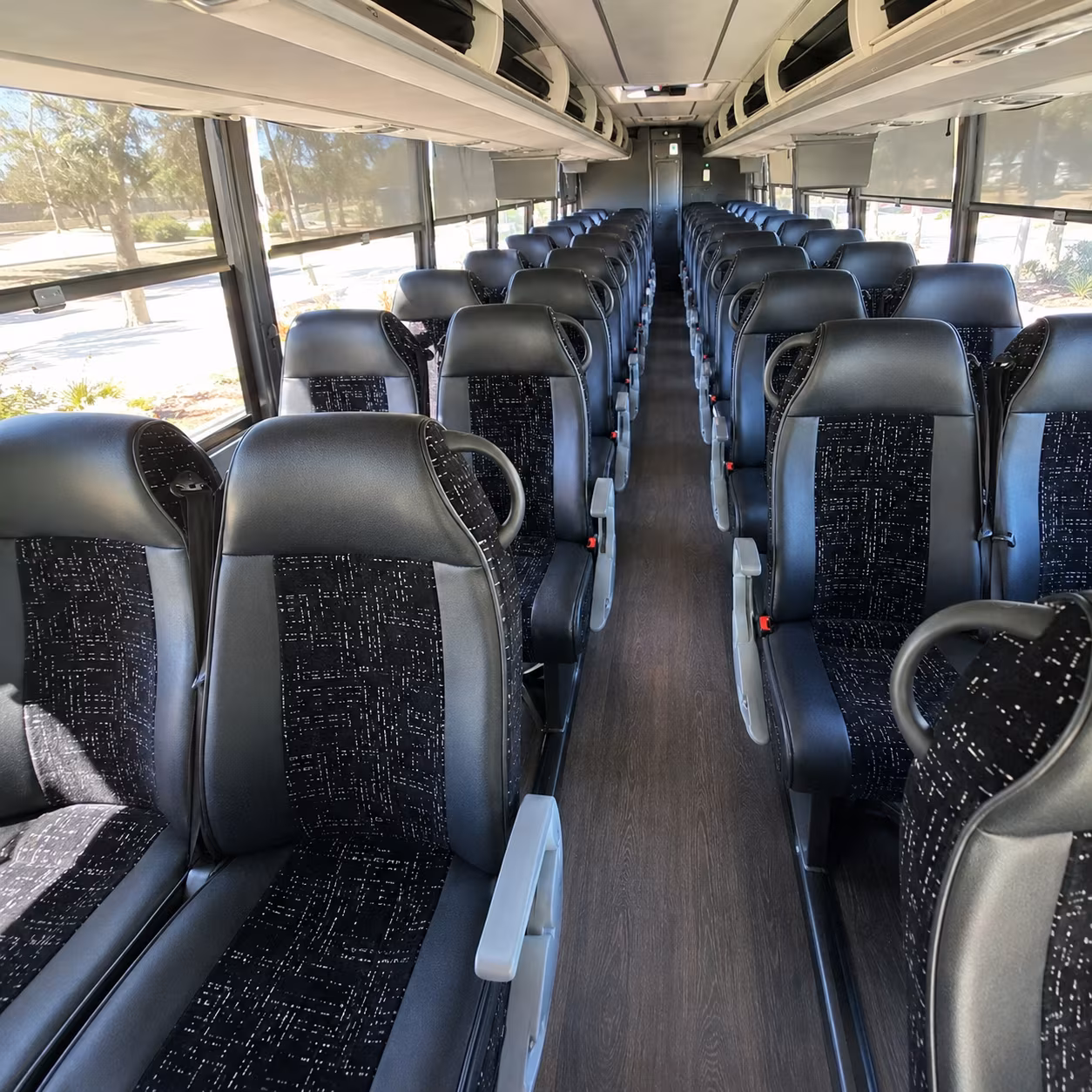 charter buses for corpus christi church retreats and overnight trips
