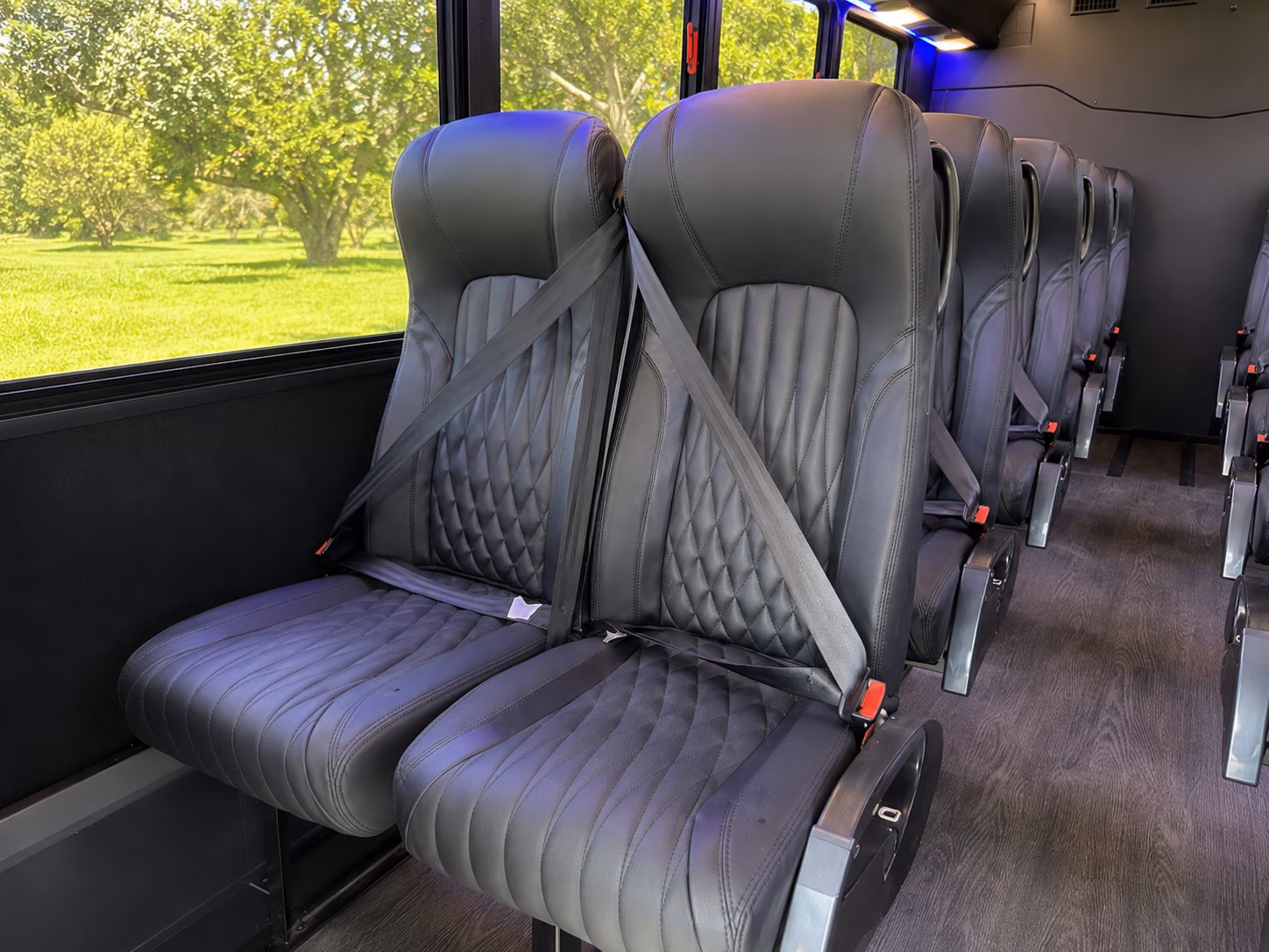 charter buses for corpus christi waterfront and island wedding venues
