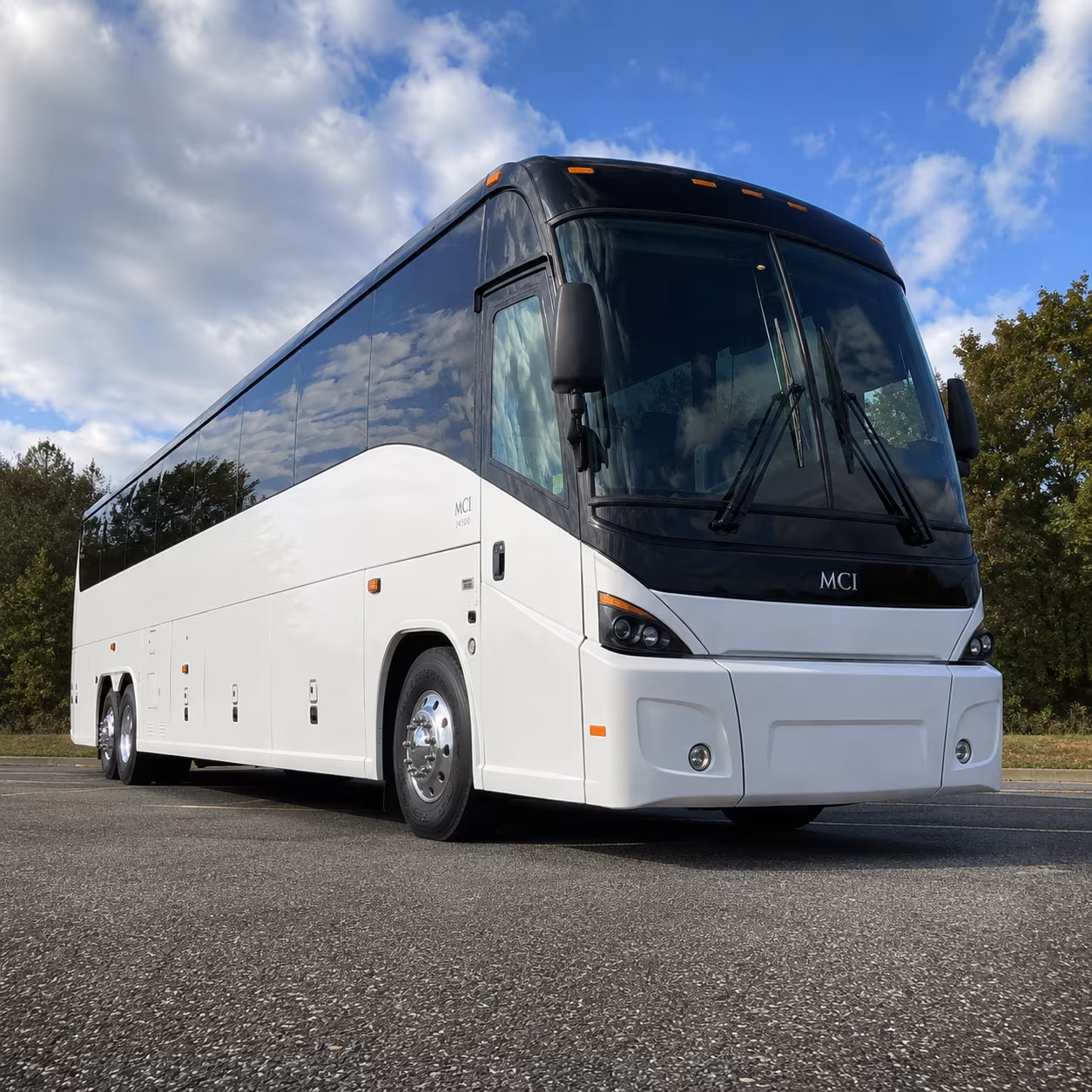 corpus christi 56 passenger charter bus