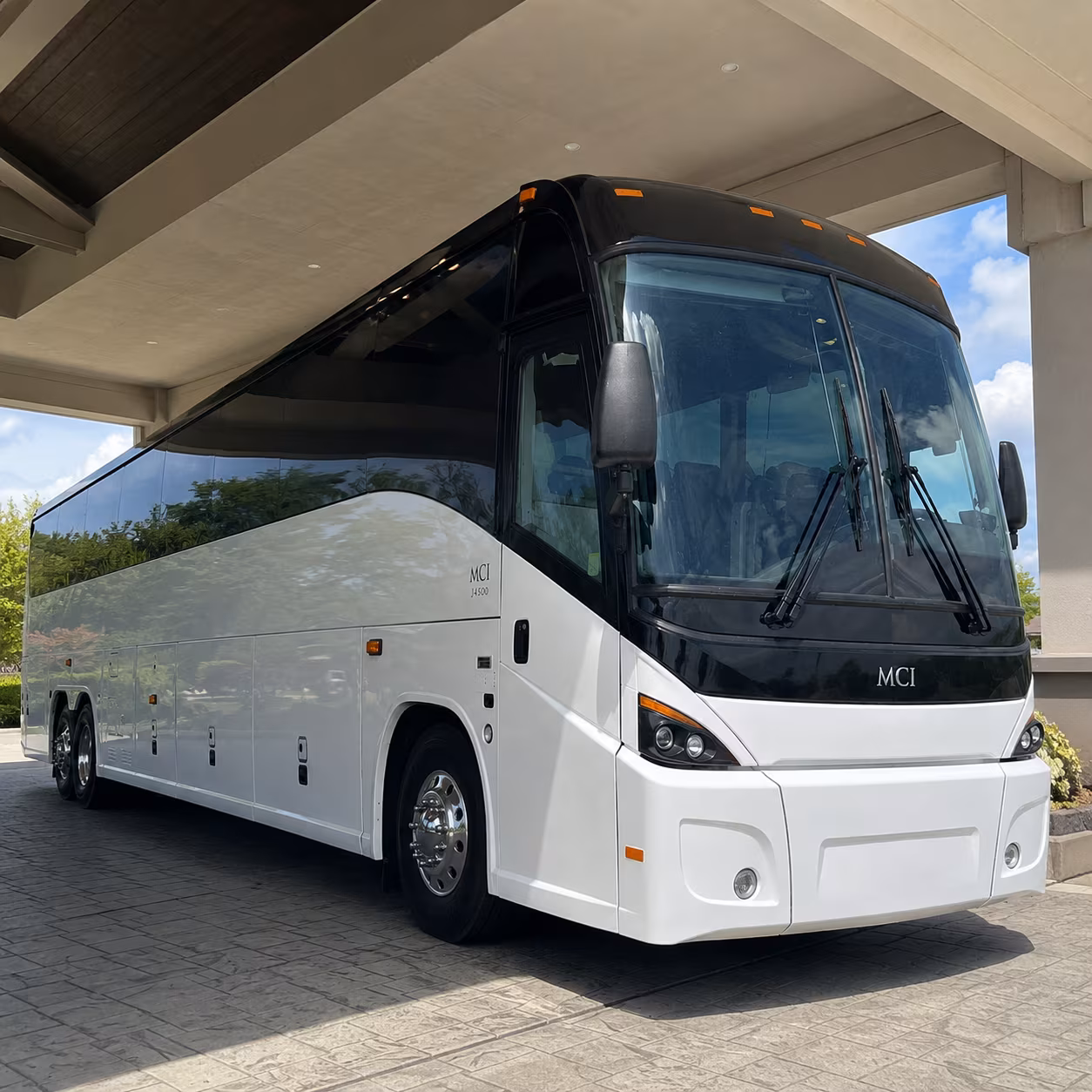 corpus christi bus rental service area
