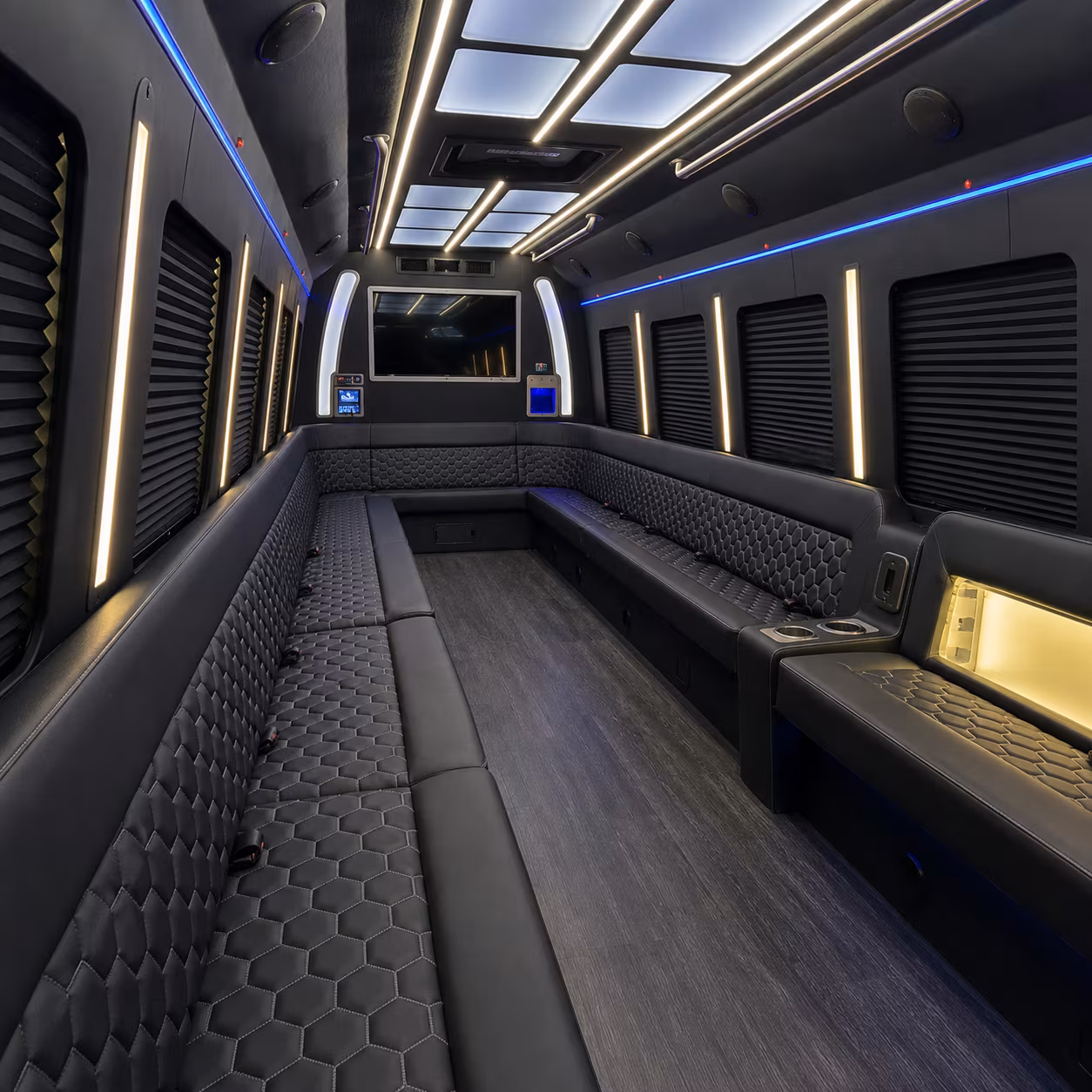 corpus christi party bus inside