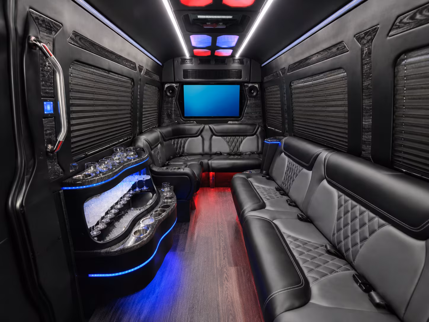 corpus christi sprinter limousine interior