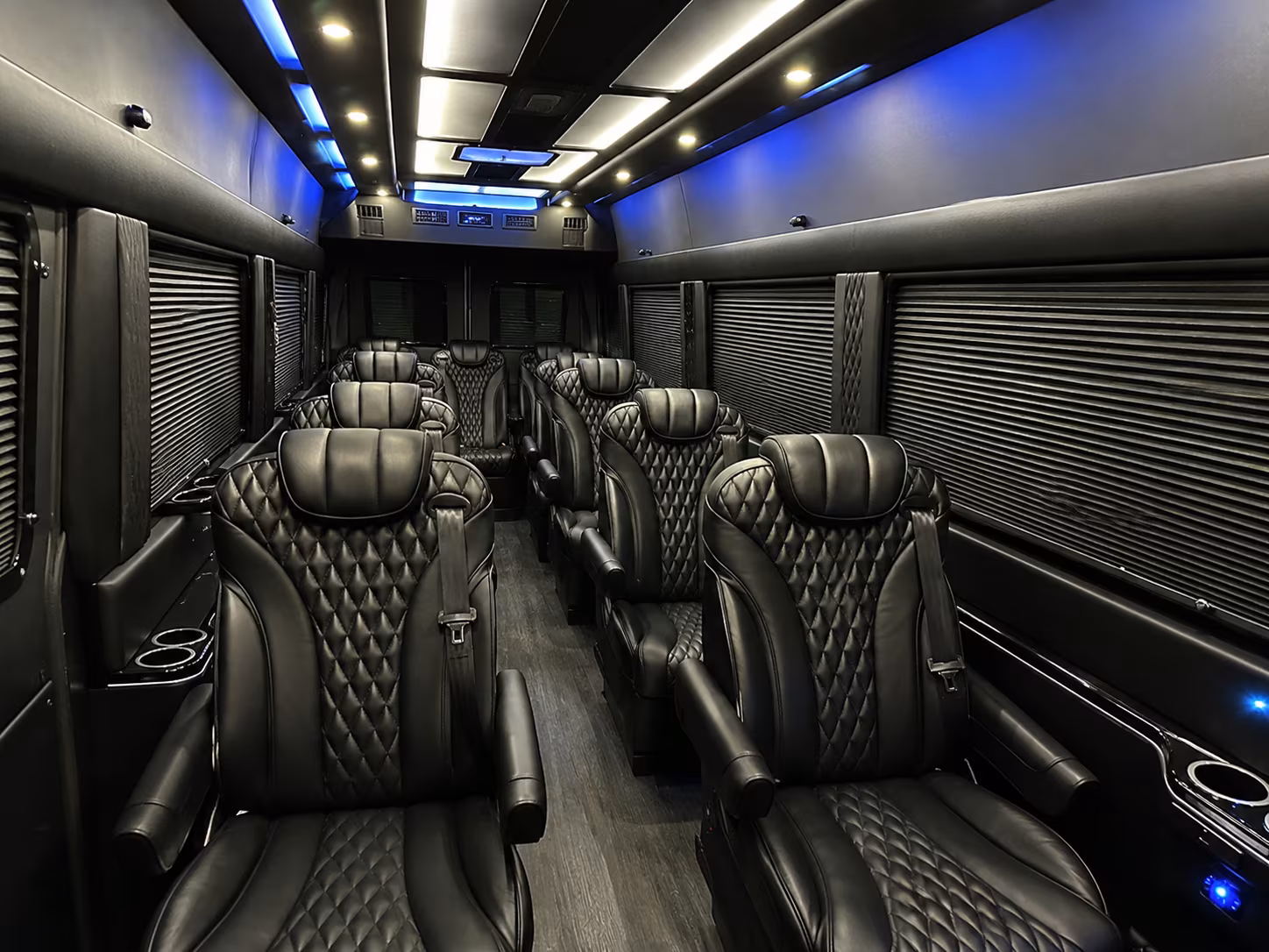 corpus christi sprinter van with driver inside