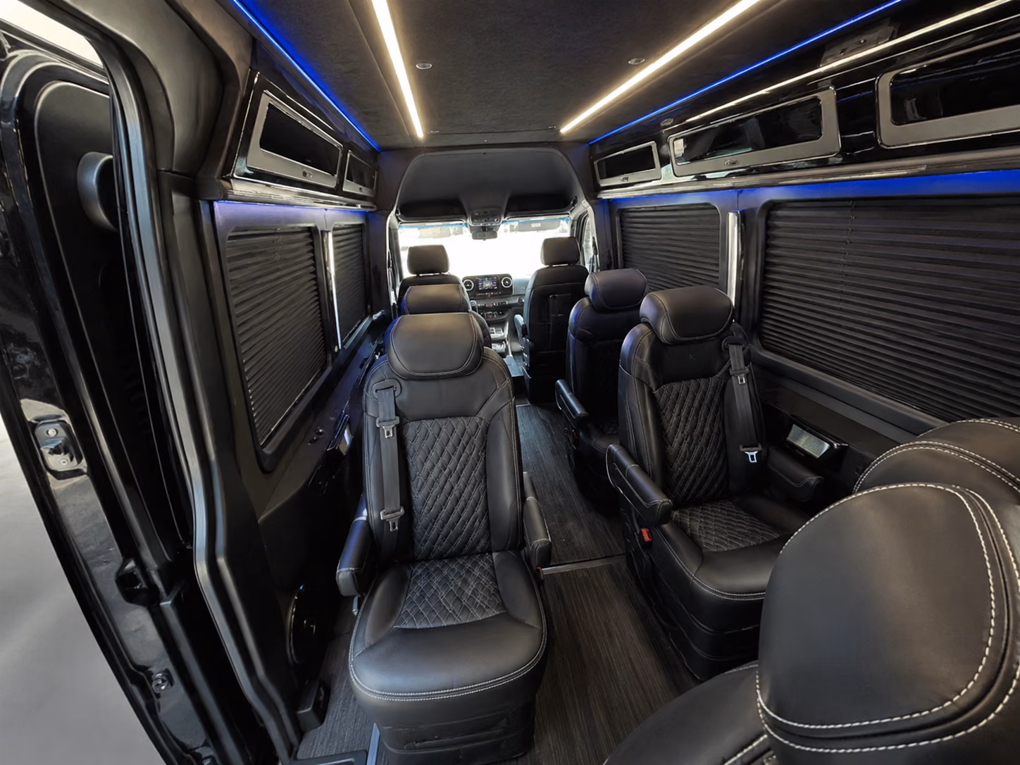 corpus christi sprinter van with driver interior